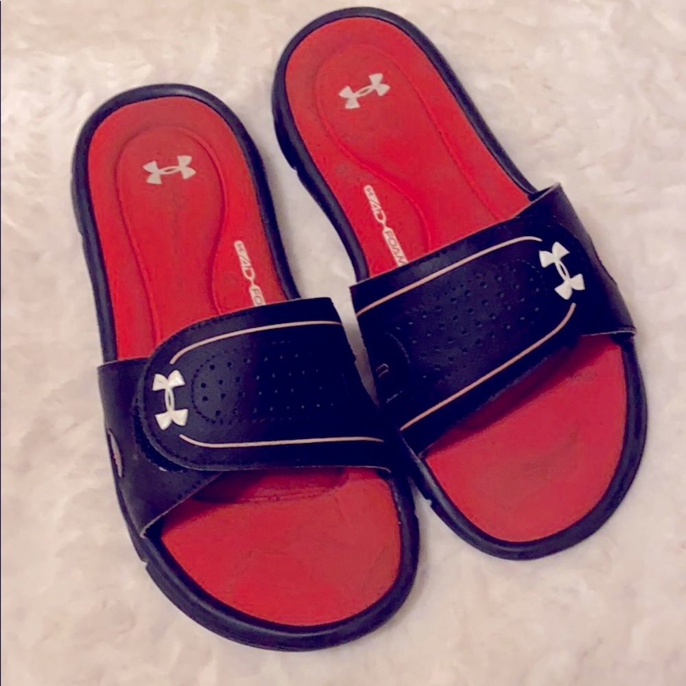 under armor slides